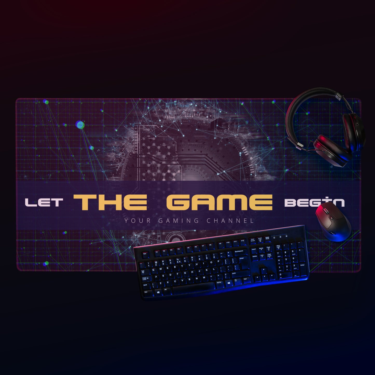 Ai inspired mouse pad