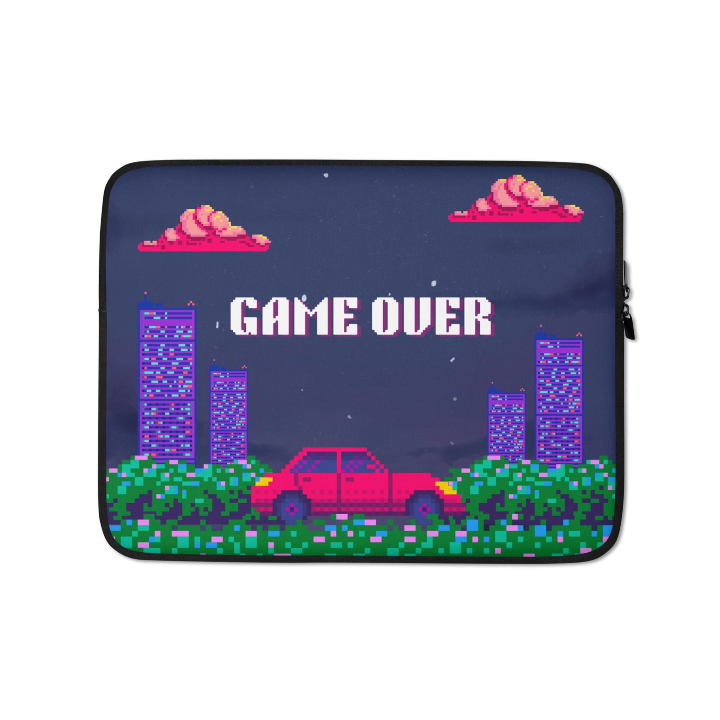 Pixel car themed Laptop Sleeve